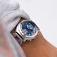 2006 Alba 'AKA' Quartz Sky Blue Sunburst Dial Chronograph Men's Wrist-Watch