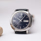 [Serviced] 1986 Seiko Automatic Deep Blue Textured Dial Men's Wrist-Watch