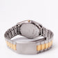 1987 Seiko 'Baby Date-Just' Silver Sunburst Men's Two Tone Wrist-Watch