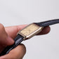 1980 Seiko Quartz Golden Washi Dial Tungsten Case Men's Wrist-Watch