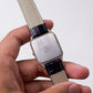 1980 Seiko Quartz Golden Washi Dial Tungsten Case Men's Wrist-Watch