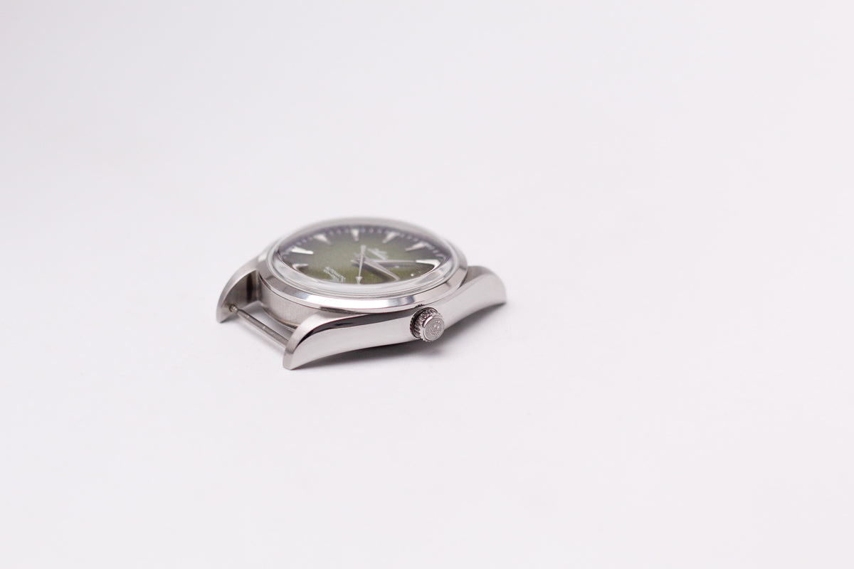 2020s Addiesdive Automatic Green Sunburst Dial Men's Wrist-Watch
