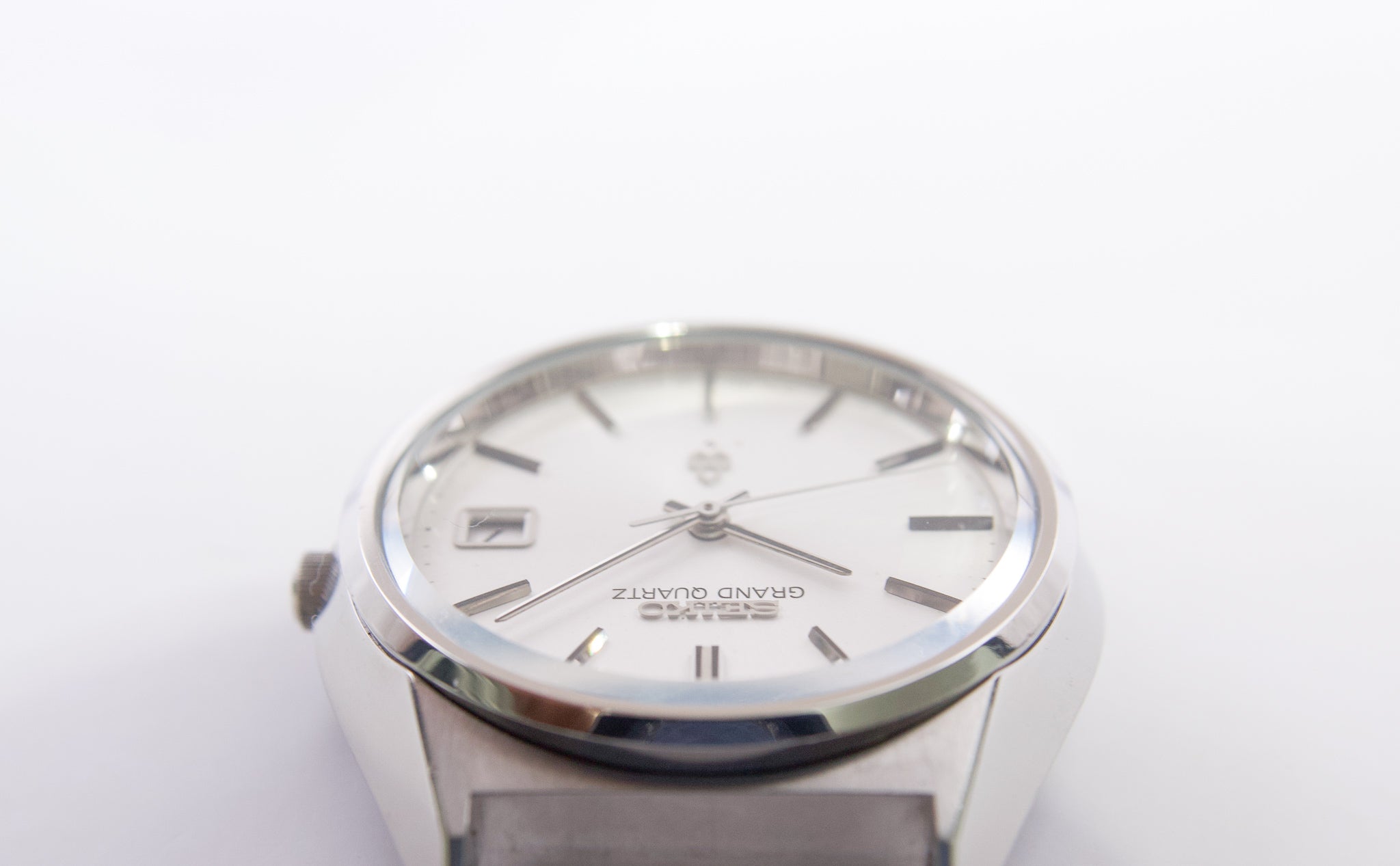 1975 Grand Quartz Seiko Baby Grand Seiko Brilliant Silver