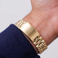 [Mint] 2000s Pulsar Quartz Straight Grain Dial Men's Wrist-Watch W/Box