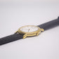 2002 Pulsar Quartz Cream White Roman Numeral Dial Men's Wrist-Watch