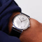 1960s Wittnauer Mechanical Silver Sunburst Dial Men's Wrist-Watch
