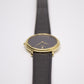 1979 Seiko Quartz Inky Black Dial Men's Wrist-Watch