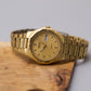 1988 Seiko SQ 100 Matte Sunburst Golden Dial Men's Wrist-Watch