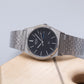 1985 Seiko SQ Matte Black Dial Men's Wrist-Watch