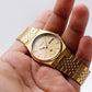 1985 Seiko SQ Rich Golden Dial Men's Wrist-Watch