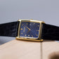 1996 Pulsar Quartz 'Tank' Marine Blue Sunburst Dial Men's Wrist-Watch