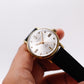 1960s Paul Raynard Mechanical Silver Sunburst Dial Men's Wrist-Watch