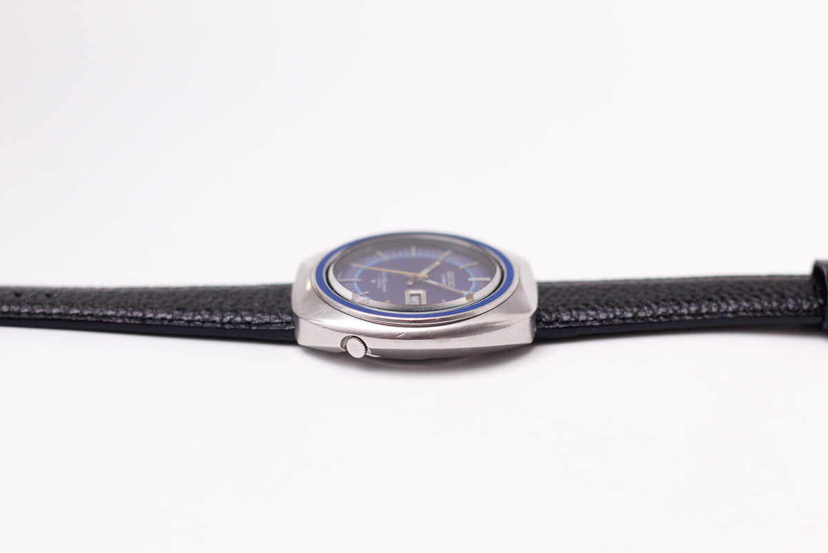 [Serviced] 1971 Seiko Automatic Midnight Blue Dial Men's Wrist-Watch