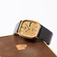 1996 Pulsar Ana-Digi Straight Grain Golden Dial Men's Wrist-Watch W/Box & Papers