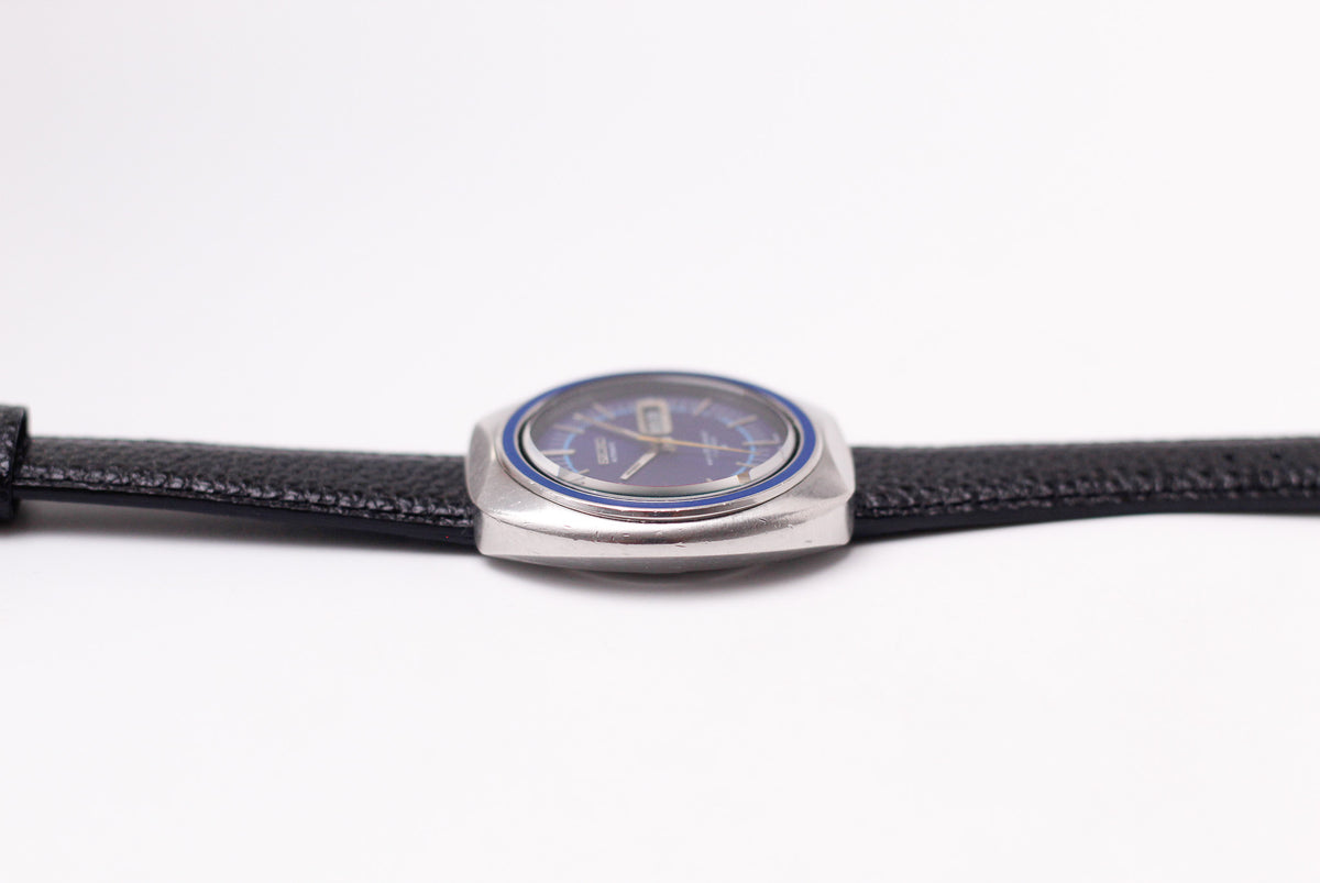 [Serviced] 1971 Seiko Automatic Midnight Blue Dial Men's Wrist-Watch