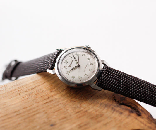 [Serviced] 1962 Bulova Automatic Jet Clipper Men's Wrist-Watch