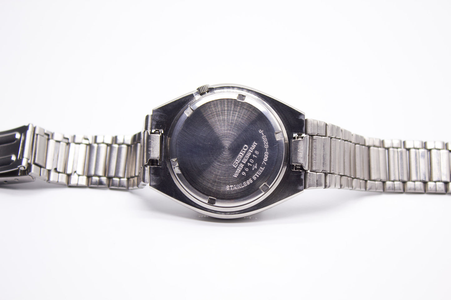 [Serviced] 1979 Seiko Automatic Deep Black Dial Men's Wrist-Watch