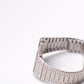 1986 Seiko Chronos 'Baby Santos' Textured White Dial Men's Wrist-Watch