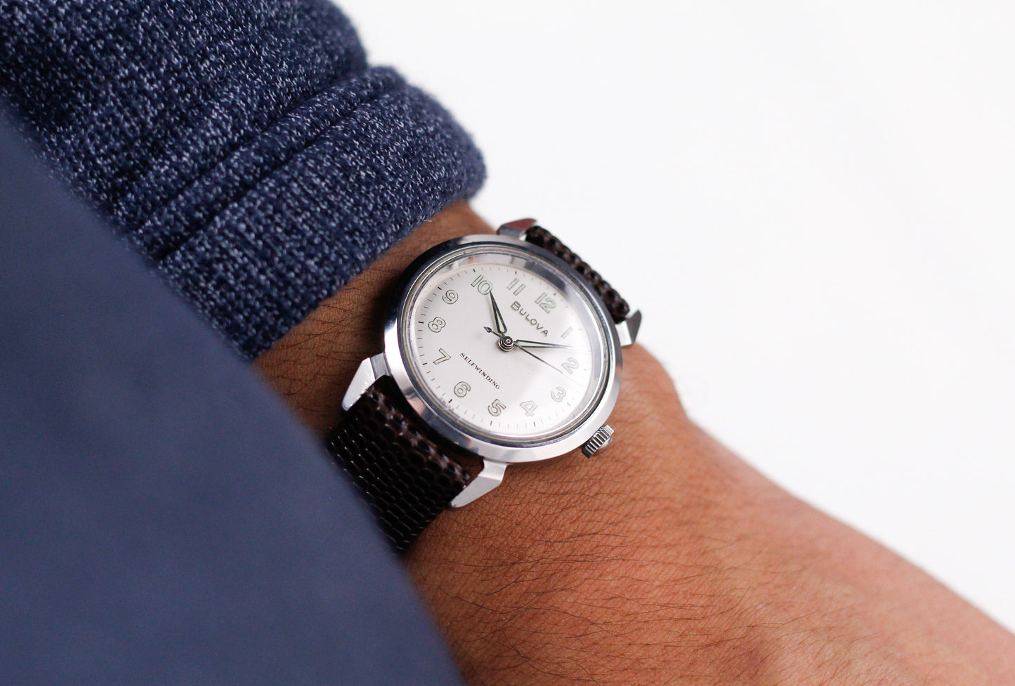 [Serviced] 1962 Bulova Automatic Jet Clipper Men's Wrist-Watch