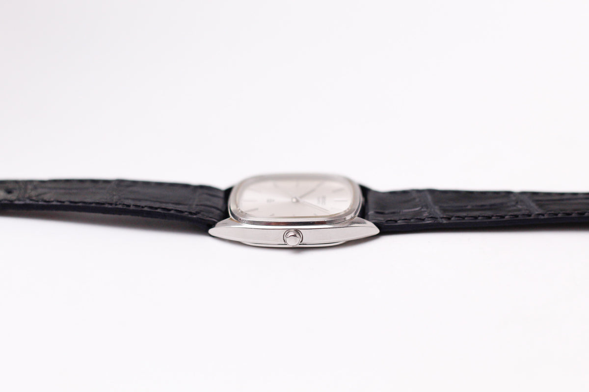 1980 Seiko Twin Quartz Silver Sunburst Dial Men's Wrist-Watch