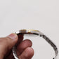 1996 Pulsar Quartz Inky Black Dial Two Tone Men's Wrist Watch