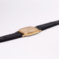 1982 Seiko Dolce Frosted Golden Dial Tank Men's Wrist-Watch