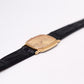 1982 Seiko Dolce Frosted Golden Dial Tank Men's Wrist-Watch