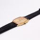 1982 Seiko Dolce Frosted Golden Dial Tank Men's Wrist-Watch