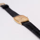 1982 Seiko Dolce Frosted Golden Dial Tank Men's Wrist-Watch