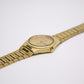 1988 Seiko SQ 100 Matte Sunburst Golden Dial Men's Wrist-Watch