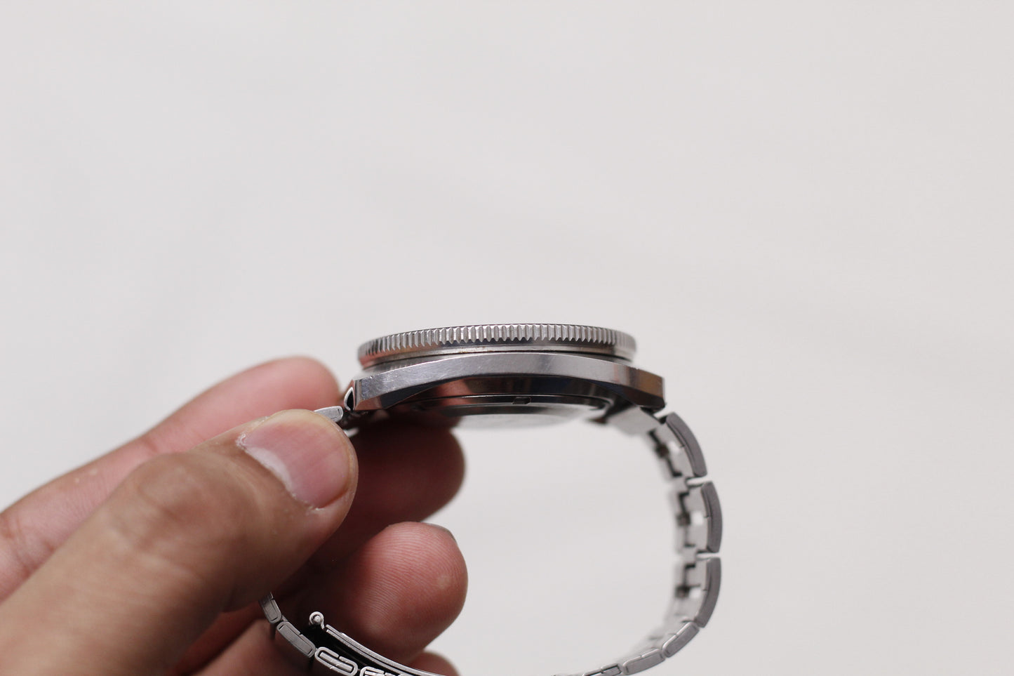 [Serviced] 1968 Seiko 5 Sports Matte Black Dial Men's Wrist-Watch