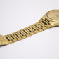 1988 Seiko SQ 100 Matte Sunburst Golden Dial Men's Wrist-Watch