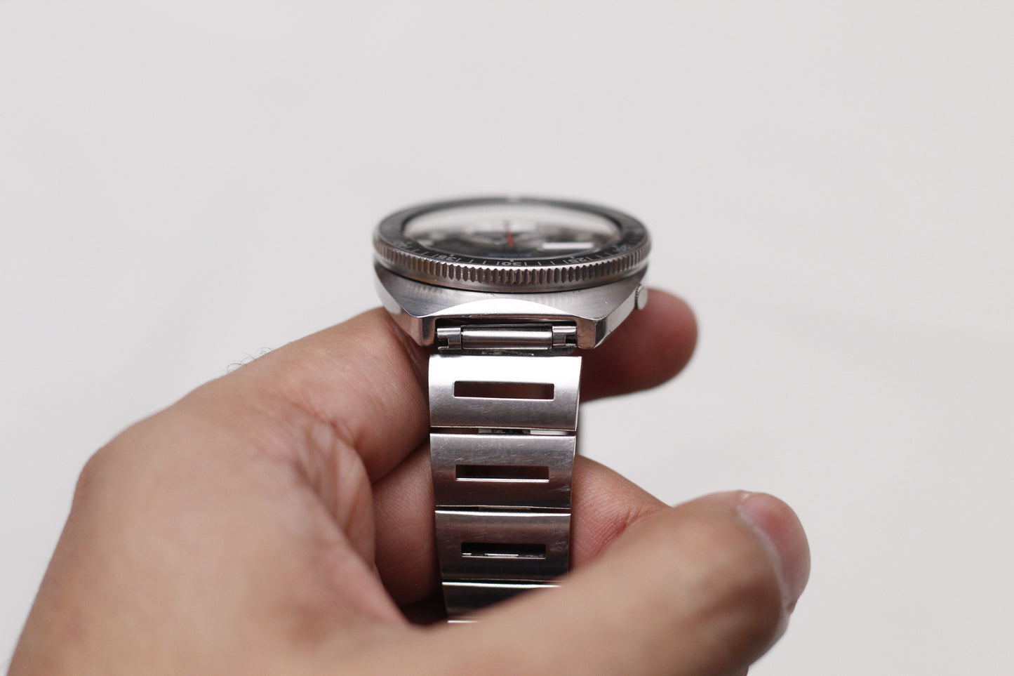 [Serviced] 1968 Seiko 5 Sports Matte Black Dial Men's Wrist-Watch