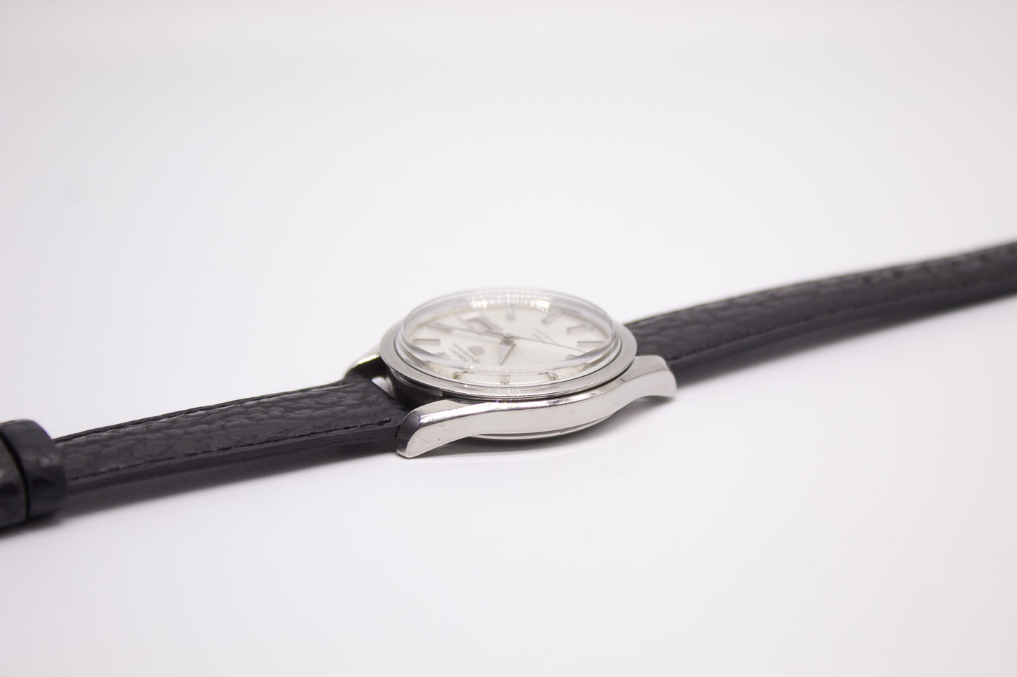 [Serviced] 1967 Seiko 5 Sportsmatic Deluxe Silver Sunburst Men's Wrist-Watch