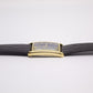 1996 Pulsar Quartz 'Tank' Marine Blue Sunburst Dial Men's Wrist-Watch