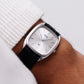 1980 Seiko Twin Quartz Silver Sunburst Dial Men's Wrist-Watch