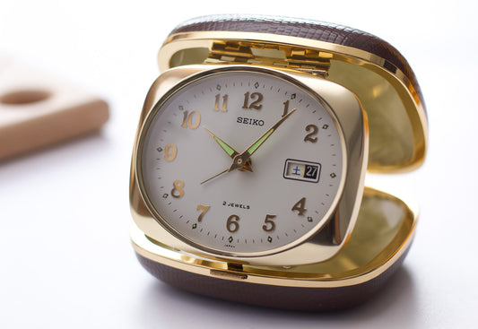 [Near Mint] 1970s Seiko Mechanical Alarm