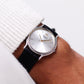 [Near Mint] 1998 Credor Quartz Radiant Silver Sunburst Dial Men's Wrist-Watch