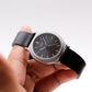1997 Citizen Quartz Alarm Matte Black Dial Men's Wrist-Watch
