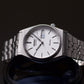 1986 Seiko Chronos Bright Silver Dial Men's Wrist-Watch