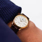 [Near Mint] 1990s Seiko Lorus Quartz Straight Grain Golden Dial Men's Wrist-Watch