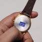 [Near Mint] 1990s Seiko Lorus Quartz Straight Grain Golden Dial Men's Wrist-Watch