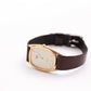 1983 Pulsar Quartz Baby Ellipse Golden Washi Dial Men's Wrist-Watch