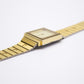 1990s Citizen CQ Quartz Golden Square Men's Wrist-Watch W/Box