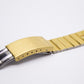 1990s Citizen CQ Quartz Golden Square Men's Wrist-Watch W/Box