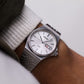 1993 Seiko Spirit Silver Textured Men's Sports Wrist-Watch