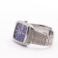 1984 Seiko QZ Midnight Blue Washi Dial TV Case Men's Wrist-Watch