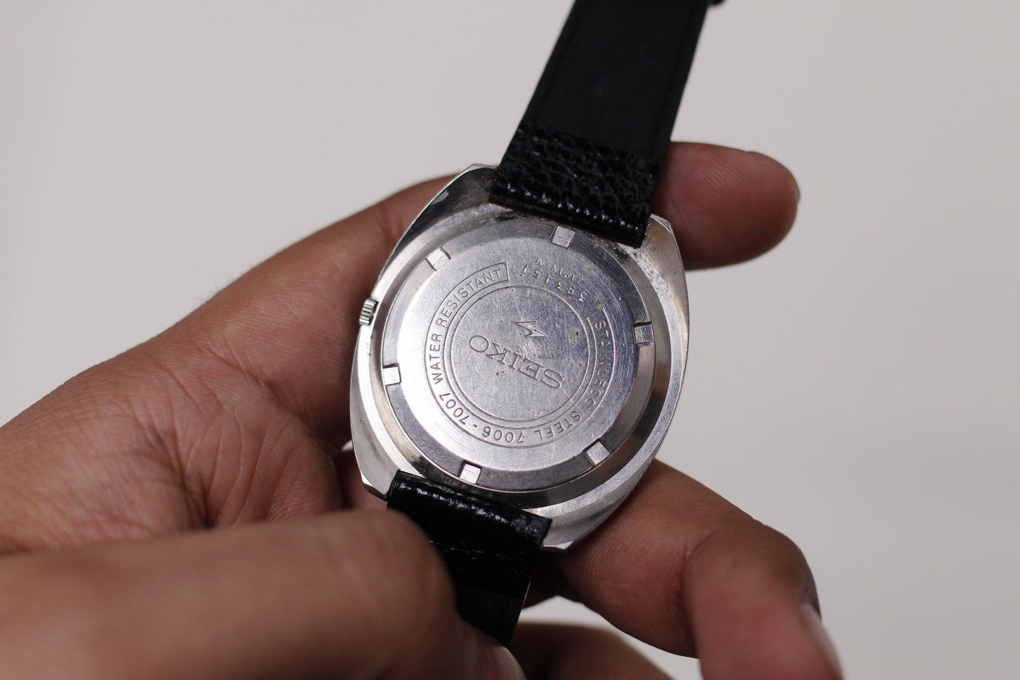 [Serviced] 1973 Seiko Automatic Marine Blue Dial Men's Wrist-Watch