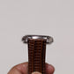 1991 Seiko 5 Automatic 'Baby Oyster Perpetual' Silver Sunburst Dial Men's Wrist-Watch