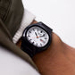 [Mint] 1977 Seiko Acuts Automatic PVD Black Case Men's Wrist-Watch W/Papers JDM